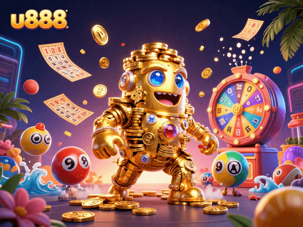 Spin the slot reels and cash in on your luck with u888's vibrant gaming atmosphere!