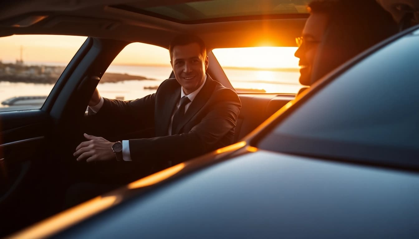 Experience top-notch chauffeur service Rhode Island with luxury vehicles ensuring elegant travel.