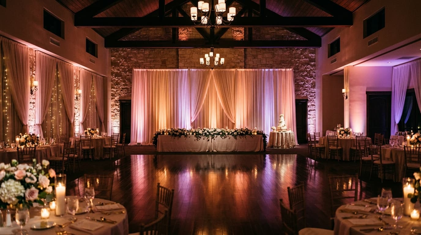 Uplighting Wedding Layouts for Maximum Impact