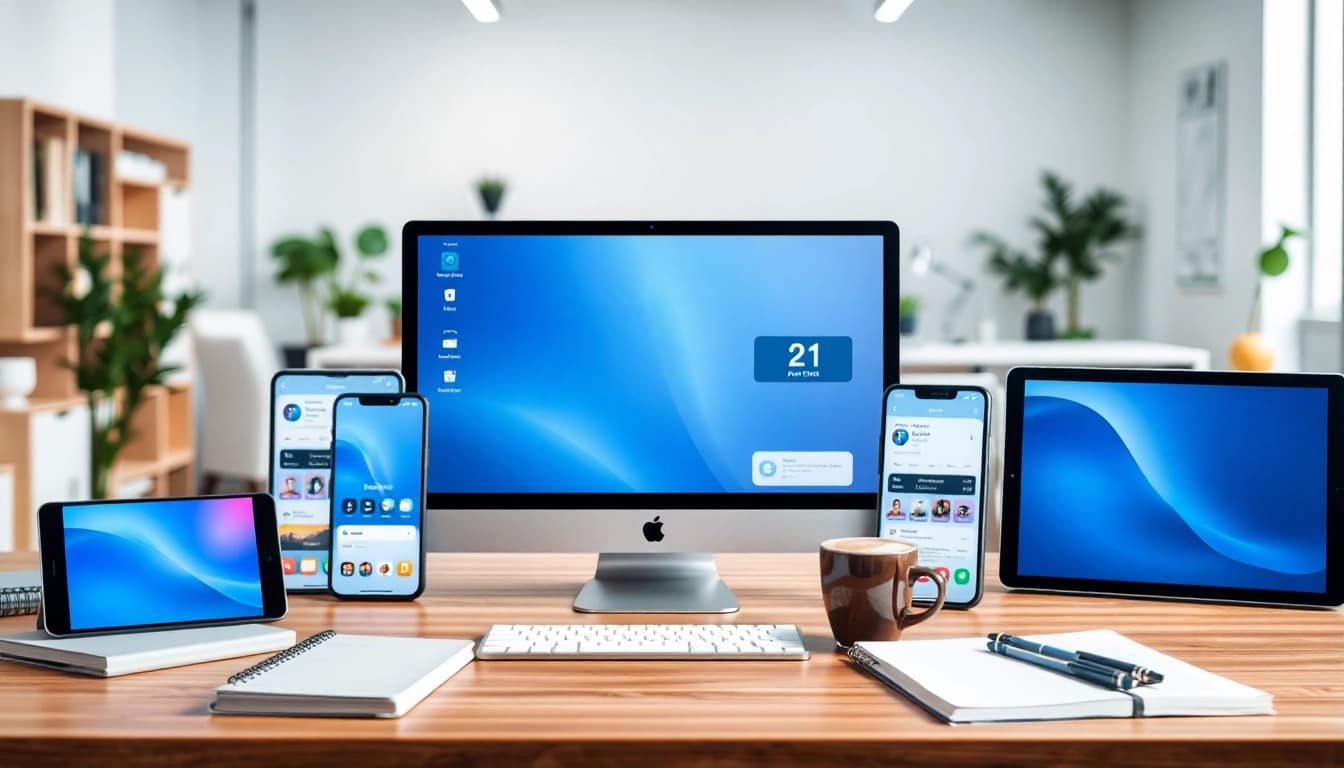 Showcase of Motion app alternatives displayed in a professional productivity workspace.