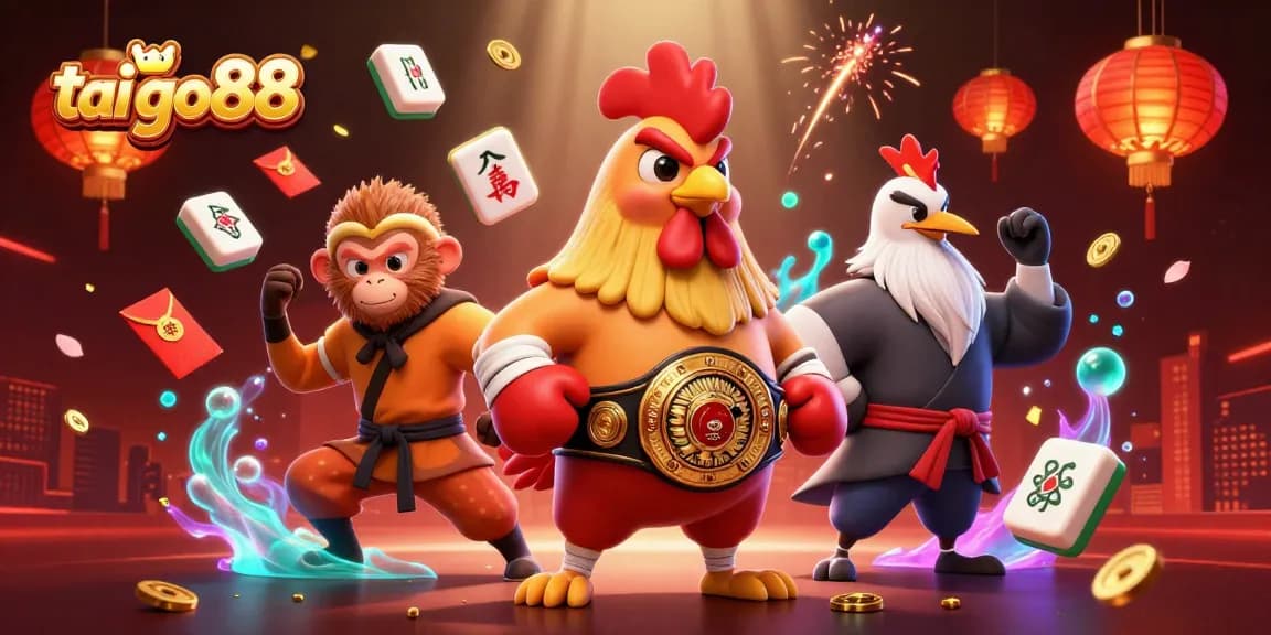Experience the thrilling tai go88 action with vibrant 3D characters and dynamic game elements.