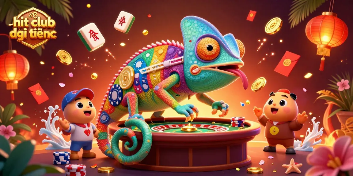 Spin the luck with hit club đổi thưởng in this vibrant dynamic casino scene!