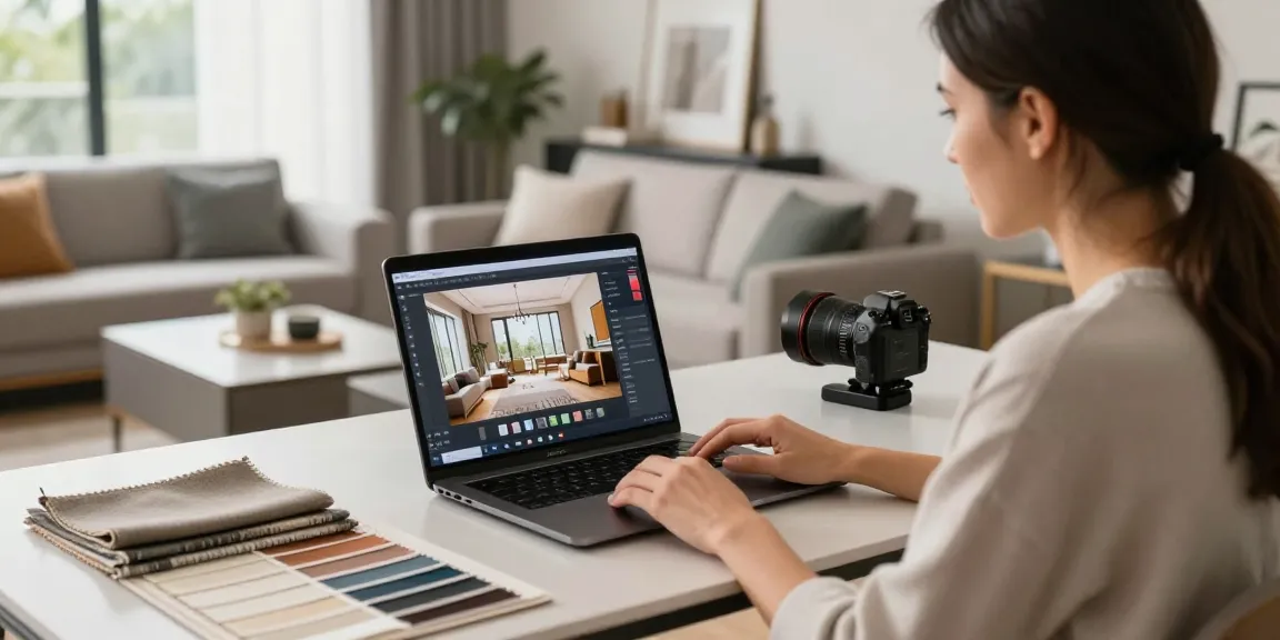 Proses konsultasi virtual dengan Decor Serene dari GOKIL33 untuk dekorasi rumah yang menawan.