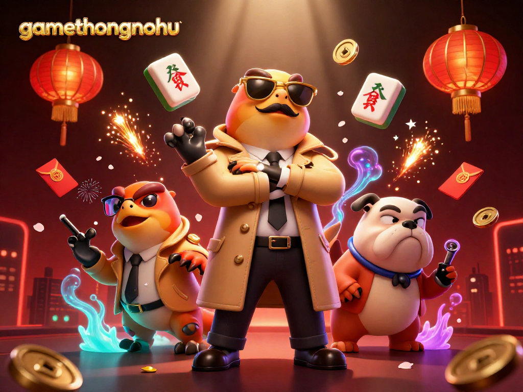 Experience gamethuongnohu's thrilling vibes with raptors in disguise attempting to enter a VIP casino.