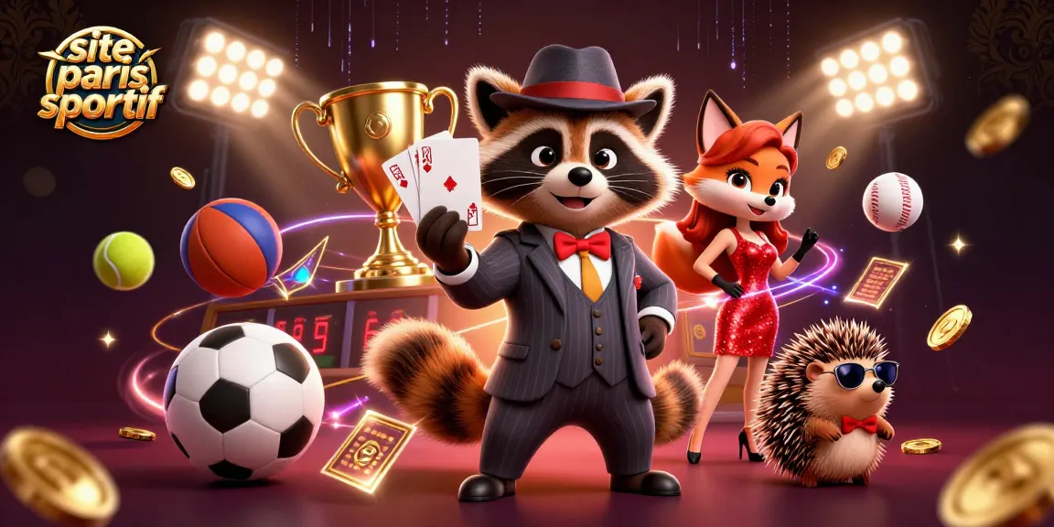 Pariez sur le site paris sportif avec des personnages animés et des éléments sportifs dynamiques.