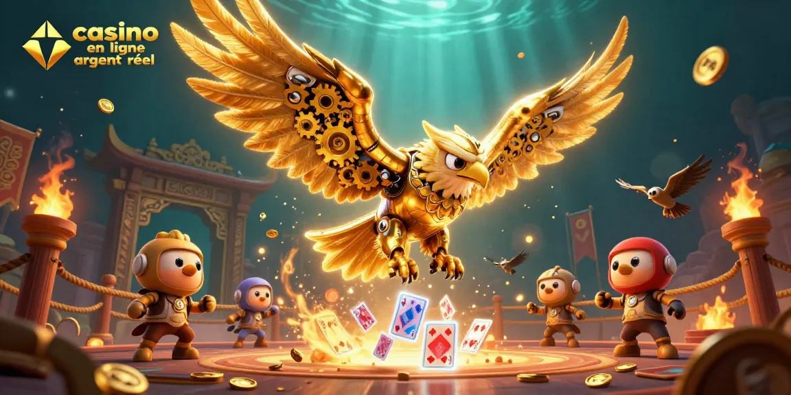 Revivez l'excitation du casino en ligne argent réel avec cette illustration dynamique.