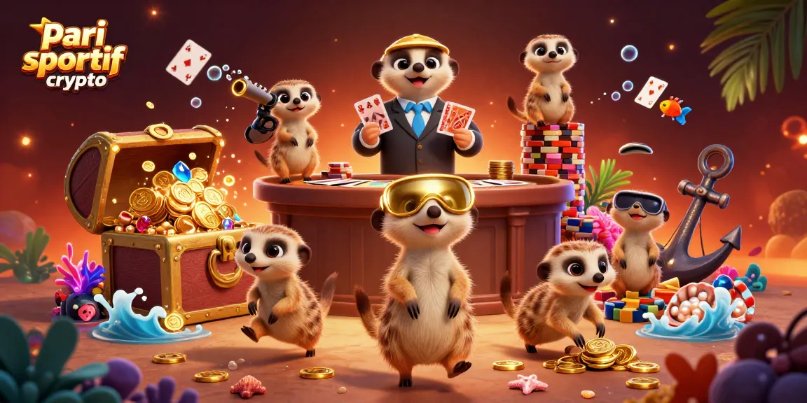 Faites vos paris sur le pari sportif crypto avec des meerkats animés dans un casino dynamique.