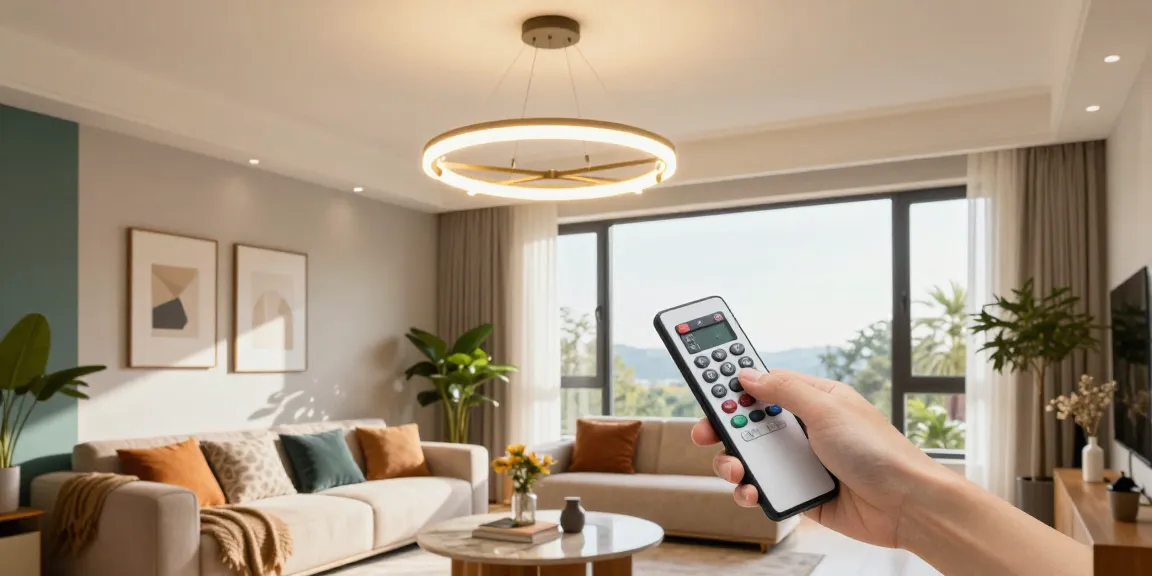 Lustre LED moderne într-un living elegant, iluminare caldă și atmosferă primitoare