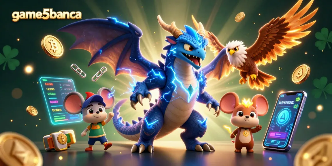 Unlock thrilling adventures in the game5banca realm with electrifying dragons and crypto elements!