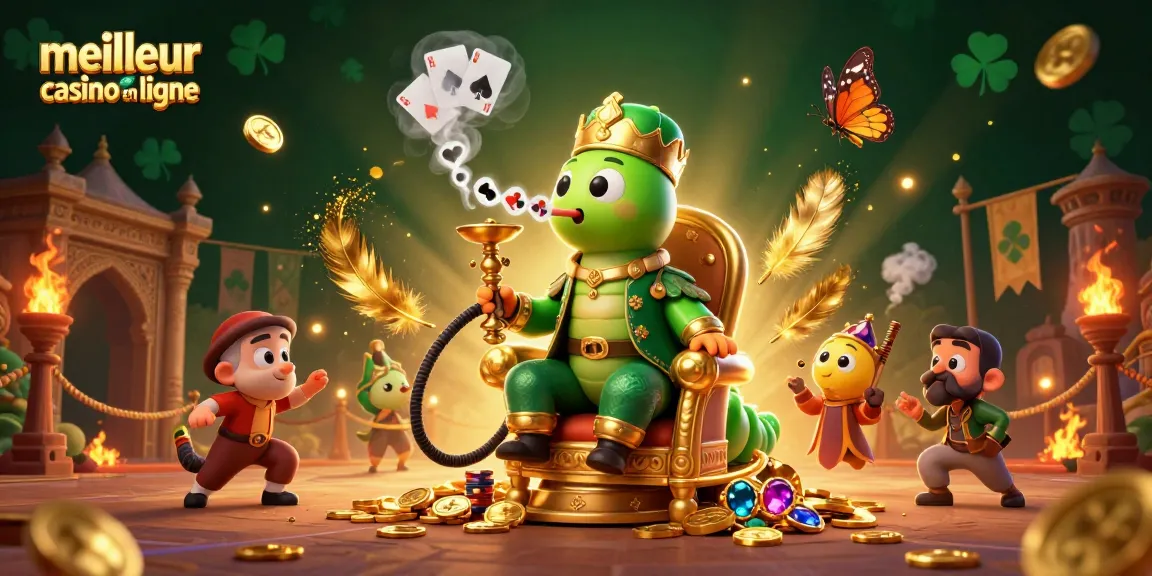Découvrez le meilleur casino en ligne avec un maître du hookah au cœur de l'action.