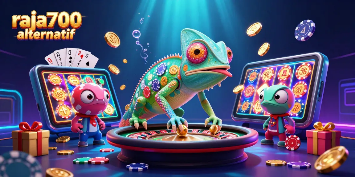 Mainkan raja700 alternatif dengan aksi seru slot online dan karakter kasino yang menarik.