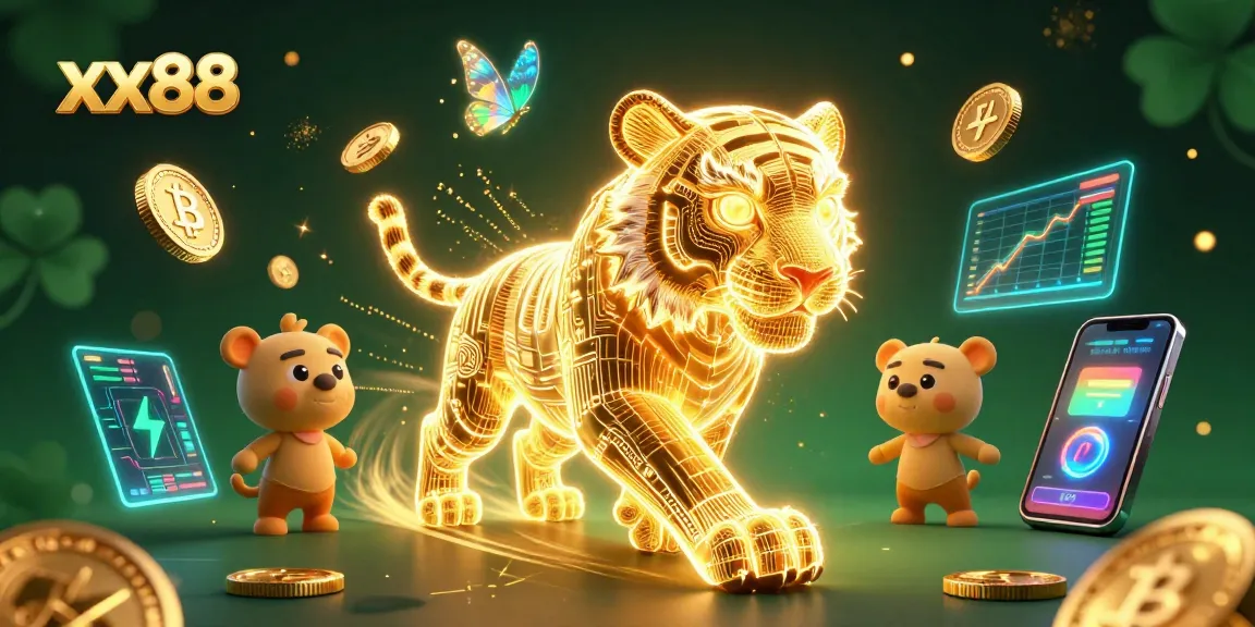 Experience thrilling gameplay at xx88 with a vibrant digital casino filled with neon excitement