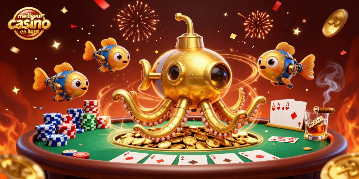 Jouez au meilleur casino en ligne avec une ambiance festive et des éléments de jeu captivants.