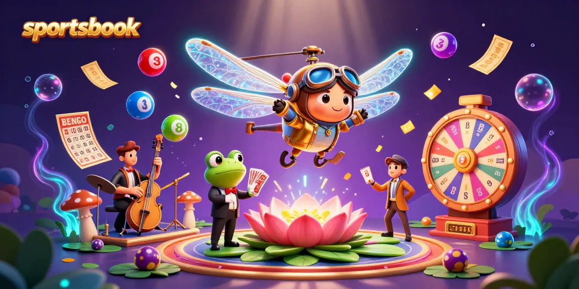 Engage with exciting sportsbook activities in this vibrant casino scene.