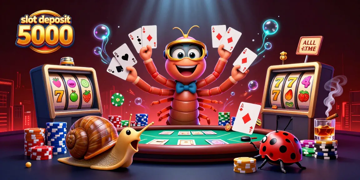 Menangkan slot deposit 5000 dengan dealer kartun unik di dunia kasino.