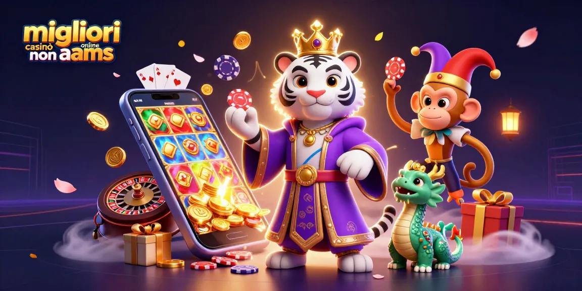 I migliori casinò online non AAMS: gioca con l'elegante tigre in un mondo di luci e fortuna