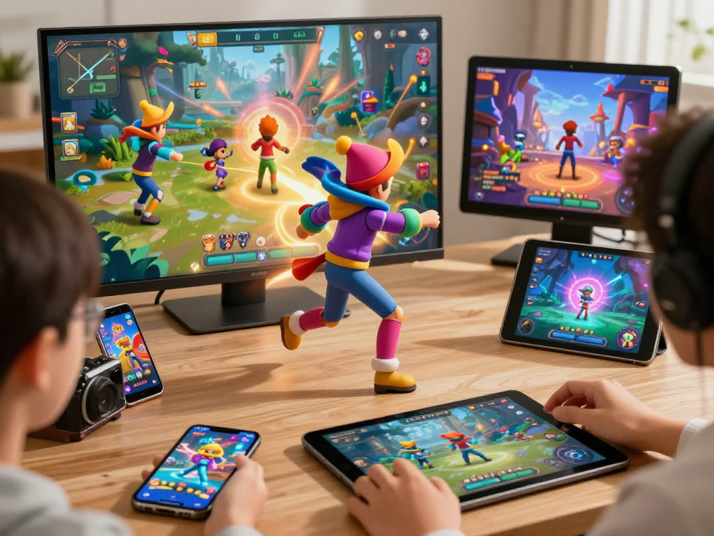 Action-packed scene from a sissy porn game showcasing vibrant characters and engaging gameplay, inviting players to immerse in the transformation experience.