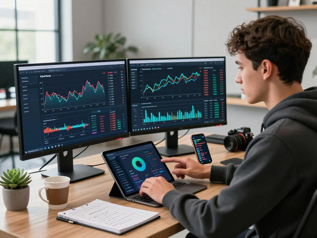 Traders experiencing the Kyber-Swap interface for effective and secure cryptocurrency trading.