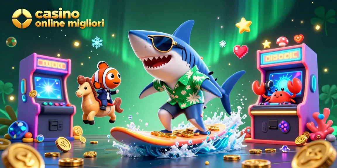 Giocando ai migliori casino online, un pesce pagliaccio in smoking su un cavalluccio marino.
