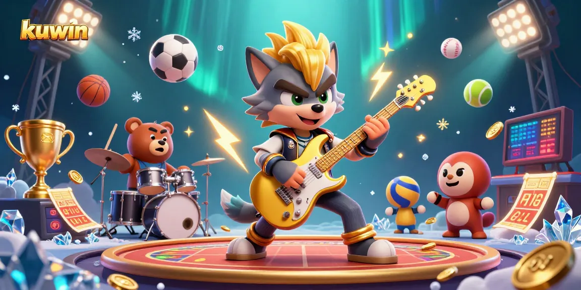 Experience thrilling kuwin gaming with dynamic characters and casino action.