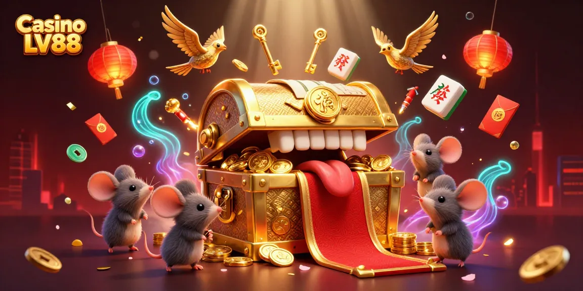 Engage in thrilling games with Casino LV88 at this vibrant, dynamic digital illustration.