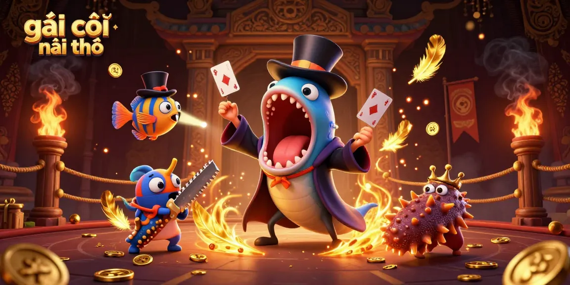 Engage with exciting gái gọi cần thơ experiences through lively casino-themed magic scene, filled with vibrant characters and casino elements.