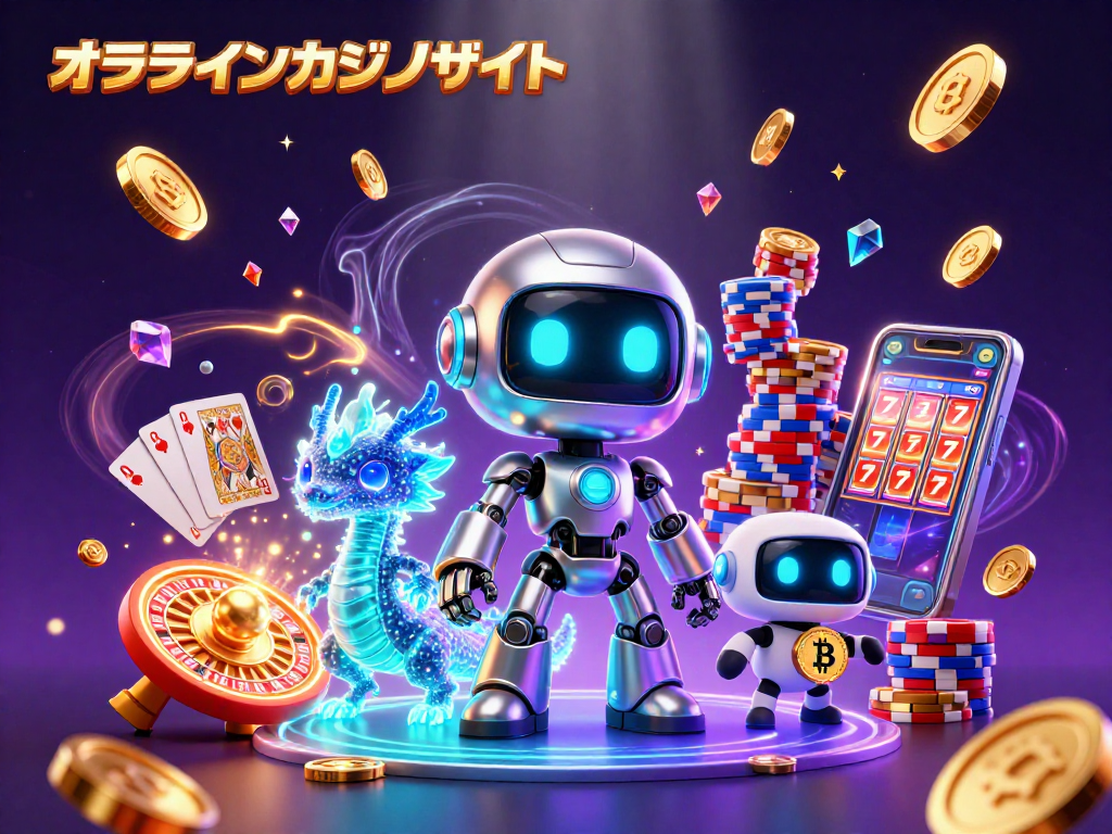 オンラインカジノサイトで楽しめるスロットとカジノゲームの華やかな光景