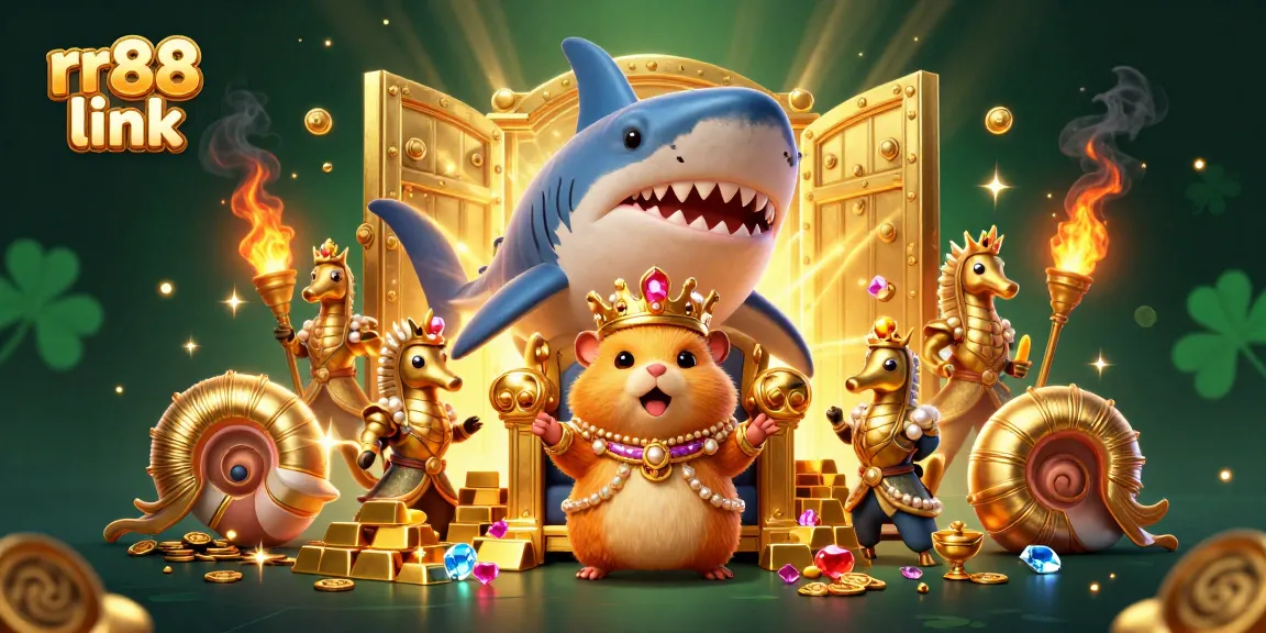 Experience thrilling gaming adventures at rr88 link with a majestic golden hamster king!