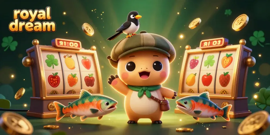 Top up royal dream dengan koin emas dan simbol slot yang menarik di FLAZZ Gaming.