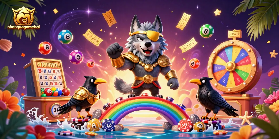 Experience exciting gameplay at nhanquagamebai with a vibrant casino atmosphere and dynamic lottery elements.