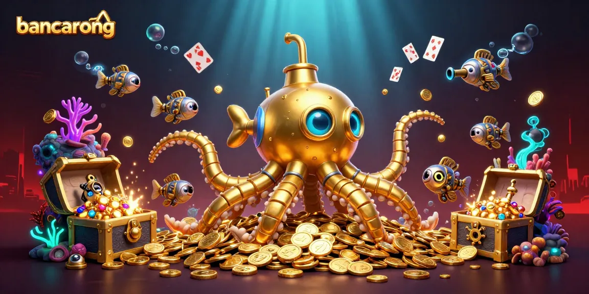 Bancarong invites players to indulge in a vibrant underwater casino adventure with a kraken submarine.