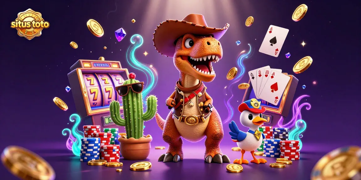 Spin the reels at situs toto with exciting characters and dynamic casino elements surrounding jackpot winnings.